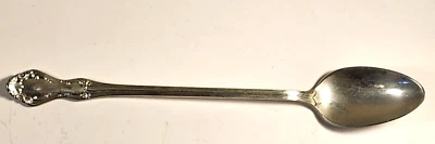 CUCHARA DE TÉ HELADA PRINCESA ELIZABETH PLATA ESTERLINA por NATIONAL 30 GRAMOS Foto 1 de 4