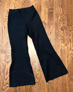 Spanx The Perfect Double Slit Schlaghose Damen Small schwarz Kick gebraucht, in einwandfreiem Zustand - Bild 1 von 3