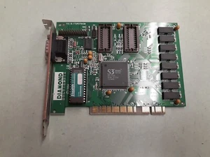 Diamond Multimedia S3 Trio64 23030066-004 FTUPCI7642M PCI Video Graphics Card - Picture 1 of 5