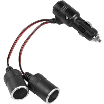 12-24V 10A Input/Output Universal Car Cigarette Lighter Splitter Adapter - image 1 of 4