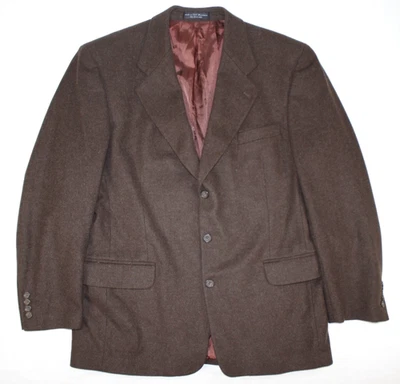 Chereskin Blazer Men's 42 R Italian Cashmere Wool Sport Coat Jacket Brown - Image 1 of 4