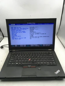 LENOVO THINKPAD T430 - BOOTS TO BIOS - INTEL I7 3520M - 8GB RAM  - BAD HINGE -BB - Picture 1 of 8