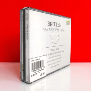 Sealed NEW Britten War Requiem OP. 66 Robert Shaw Atlanta Symphony Orchestra 2CD - Bild 1 von 6