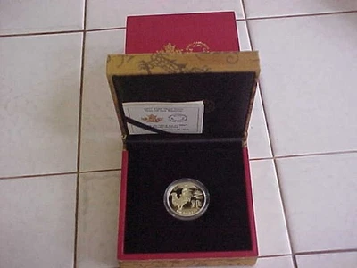 2017 $150 CANADA 18K GOLD ROOSTER PROOF GOLD COIN 11.8 GRAMS .2856 AGW MTG 2500 - Image 1 of 4