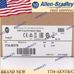 New AB 1734-AENTR/C POINT I/O Dual Port Network Adaptor Free Ship US - Picture 1 of 5