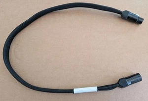 Studio Connections Platinum Balanced 3 Pin XLR Lead M/F-76cm-See Description - Picture 1 of 12