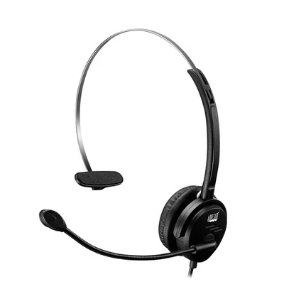 Adesso Xtream P1 Single-Sided USB Wired Headset with Built-in Microphone - Image 1 of 4