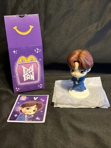 2025 McDonalds TINY TAN Happy Meal Toy BTS inspired #6 TWB- V Purple Box NEW - Picture 1 of 2