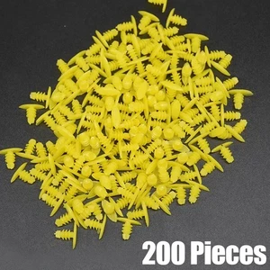 200x Sujetador Coche Reemplazar Tornillos Resistente Retenedor Remaches Clips Accesorios - Imagen 1 de 8