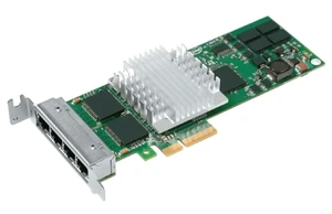 Intel Pro / 1000 PT Quad Port Server Adapter PCLe 4x RJ-45 1G EXPI9404PTL BLK LP - Bild 1 von 2