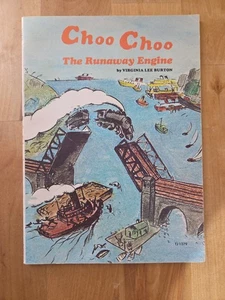 Choo Choo The Runaway Engine by Verginia Lee Burton - Vintage (1974) Paperback - Bild 1 von 6