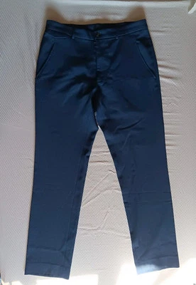 Maison Margiela Casual Pants Mens 32x30 Slim Fit Wool Trousers Dress Flat Front - Image 1 of 4