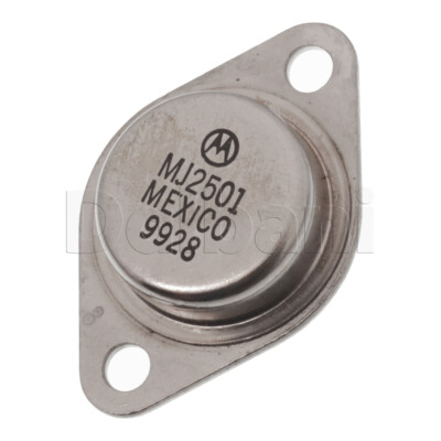 1pcs - MOTOROLA MJ4502 Transistor - TO-3 (TO3) PNP 30A 100V 200W NOS