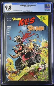 Cómics con imagen de Dueñas Spawn Kills Every Spawn #1 CGC 9,8 Rob "Sketchcraft" - Imagen 1 de 2