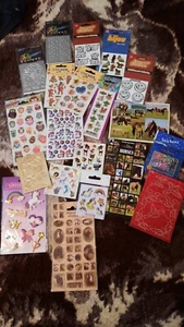 20x Stickeralbum Bogen 90er Sticker Vintage Goldrand Disney INTRODUCT Sammlung - Bild 1 von 11