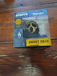 Scream Ghostface Fye Exclusive Handmade By Robots Gold Rare - Picture 1 of 4