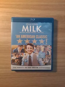 Milk (Blu-ray, 2009, Sean Penn, Gus Van Sant) Combined Shipping Available! - Picture 1 of 2