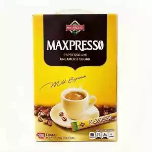 Maxpresso 3-in-1 Korean Instant Coffee Mix 100 Sticks - Picture 1 of 6