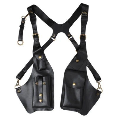 1X Adjustable Anti-Theft Underarm Shoulder Bag PU Leather Wallet Holster Bag USA - Photo 1/4