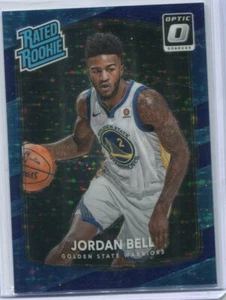 2017-18 Donruss Optic Jordan Bell Purple Stars RC Rookie SSP #'d 7/13 Warriors - Bild 1 von 2