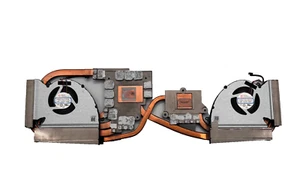 MSI MS-17K3 CPU GPU FAN & HEATSINK PABD1A010SHR *WORKING* - Picture 1 of 6