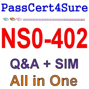 NetApp Certified Hybrid Cloud Implementation Engineer NS0-402 Exam Q&A+SIM - Picture 1 of 1