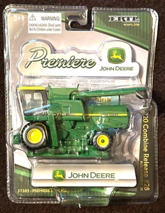 JOHN DEERE 7720 COMBINE Premiere Release #28 w/ 6-Row Corn Head 1/64 Scale NIB - Picture 1 of 4