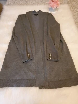 Cárdigan gris para mujer Verve Ami M Foto 1 de 4