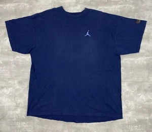 vintage NIKE JORDAN BRAND T SHIRT 90S XXL 2XL JUMPMAN LOGO ARCHIVAL PIECE - Picture 1 of 7