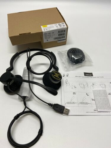 Jabra Biz 2300 USB UC Duo Headset - Skype - 2399-829-109 - Brand New Boxed