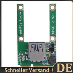 Mini-PCI-E-zu-USB3.0-PCI-Express-Karte. PCI-E-zu-USB-3.0-Erweiterungskarte DE - Bild 1 von 6