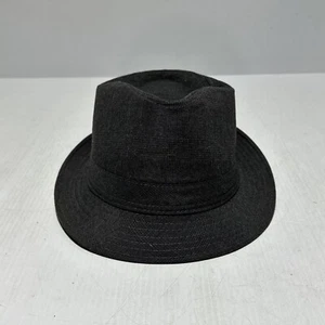 Nordstrom Rack Polyester Grey Fedora Size S / M New - Picture 1 of 6
