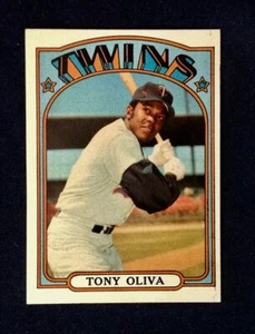 1972 Topps # 400 Tony Oliva Minnesota Twins EX-MT béisbol corredores estatales - Imagen 1 de 2