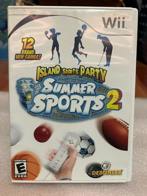 Island Sports Party Summer Sports 2 Nintendo Wii CIB W/ Manual - Image 1 of 3