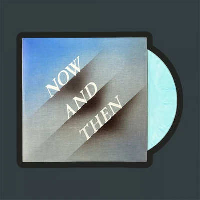 The Beatles - Now and Then | Blue & White Marble 7” Vinyl Record Foto 1 de 3