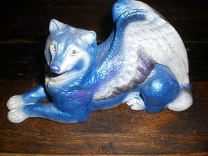 Windstone Edition PYO Blue Wolf signed - Picture 1 of 6