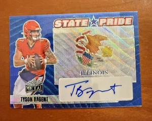 TYSON BAGENT STATE PRIDE /6 AUTO FOGLIA METALLO CALCIO 2024 - Foto 1 di 2