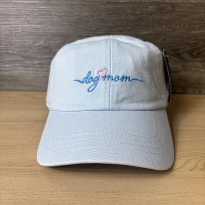 Chapéu chapéu mãe cachorro alça traseira feminino tamanho único azul claro chapéu pai estado do meu - Imagem 1 de 4