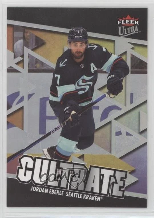2022-23 Upper Deck Fleer Ultra Cultrate Jordan Eberle #CT-28 - Image 1 of 2