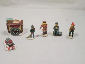 Weihnachtsdorf Miniatur Figuren Lot 6 - Bild 1 von 4