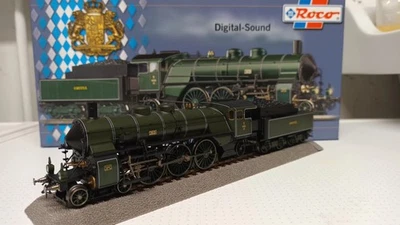 Roco 69371 Spur H0 Dampflokomotive S3/6 der K.Bay.Sts.B. in OVP AC/Digital-Sound - Bild 1 von 4