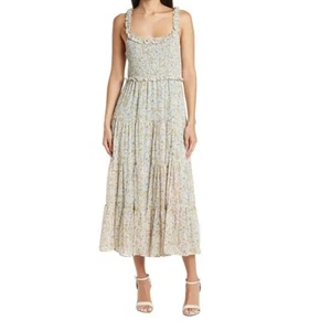Vestido midi floral con capas ASTR THE LABEL para mujer mediano primavera verano - Imagen 1 de 15