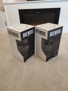 2 Brewdog Glass Brand New Half Pint Glass Boxed Gift Brew Dog  - Picture 1 of 7