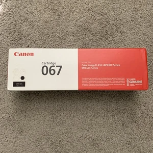 Canon 067 Schwarz Tonerkassette 5102C001 Original Original - NEU Versiegelt - Bild 1 von 4
