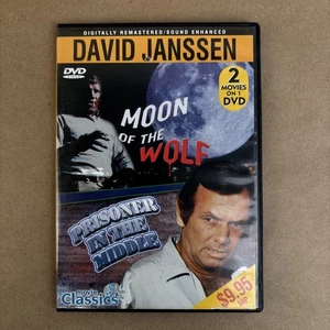 Moon Of The Wolf / Prisoner In the Middle (DVD, Movie Classics) David Janssen - Picture 1 of 5