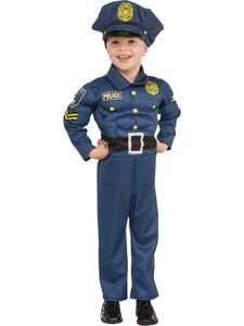 Top Cop Boys Costume X Small - Picture 1 of 2
