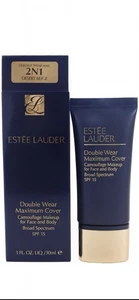 Estee Lauder Double Wear Maximum Cover Camouflage Makeup DESERT BEIGE 2N1 - 30mL - Picture 1 of 1