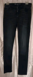 "The Childrens Place" Girls Jeans, Size 14, Dark Blue, Super Skinny, Stretch - Picture 1 of 5
