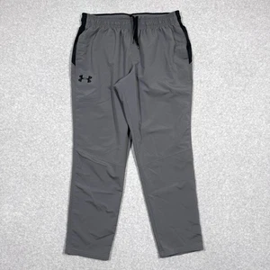 Under Armour Pants Mens XL Gray HIIT Woven Loose Training Athletic Track Gym - Picture 1 of 13