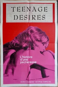 SEX OBSESSED one sheet movie poster B 28x42 SEXPLOITATION 1973 RARE - Picture 1 of 2